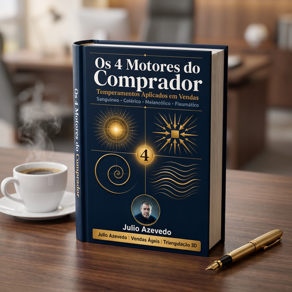 Capa de Os 4 Motores do Comprador: Temperamentos Aplicados em Vendas
