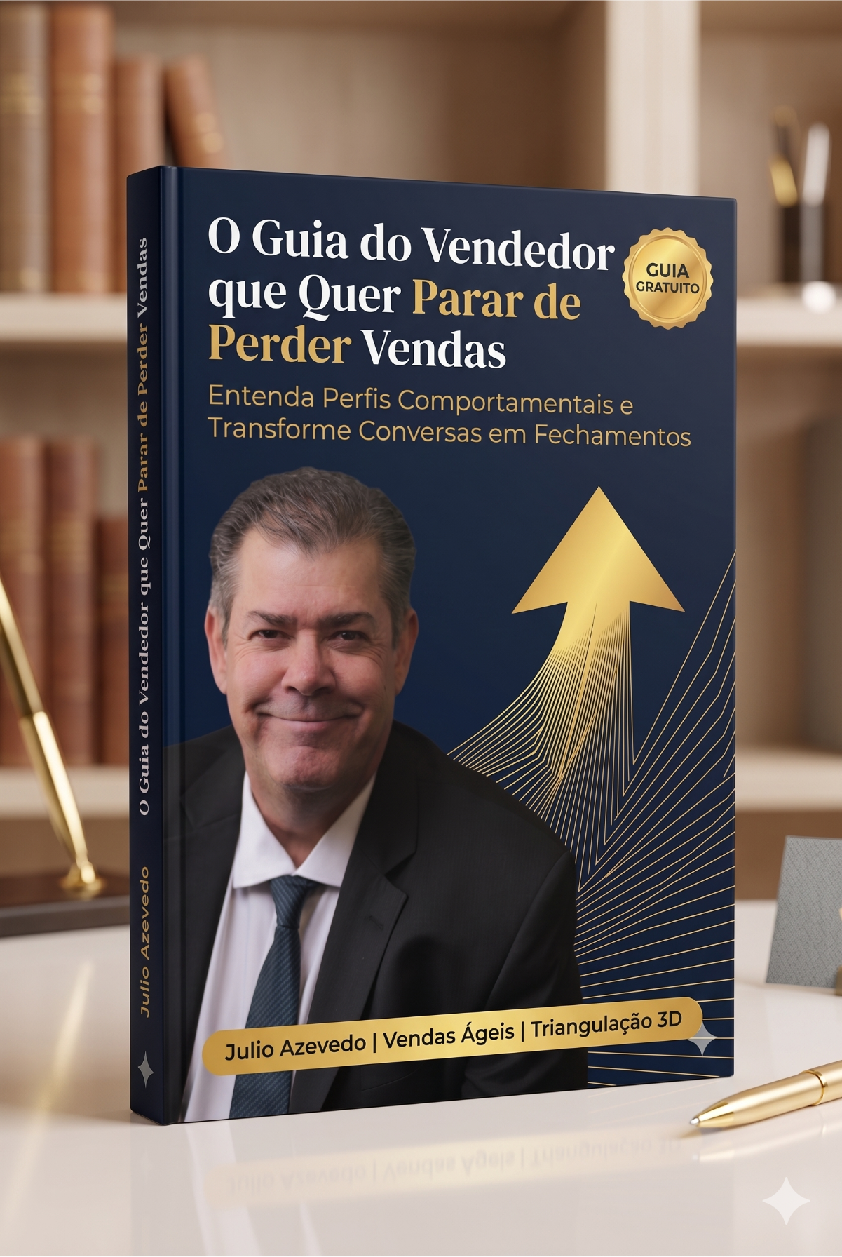 Capa de O Guia do Vendedor que Quer Parar de Perder Vendas
